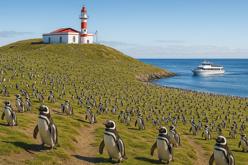 Navegación a Pingüinera de Isla Magdalena