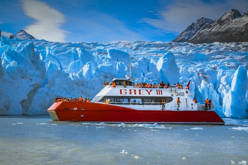 Navegación Glaciar Grey Niño (ida y vuelta)