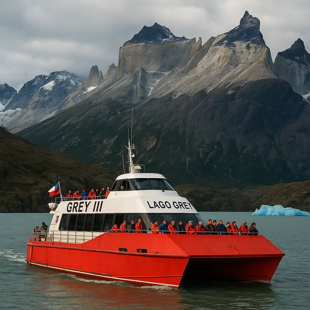 Navegación Glaciar Grey Adulto (un viaje)